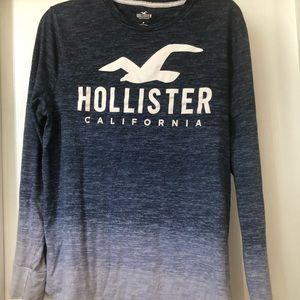 4 for $20 Men’s Hollister long sleeve ombré shirt